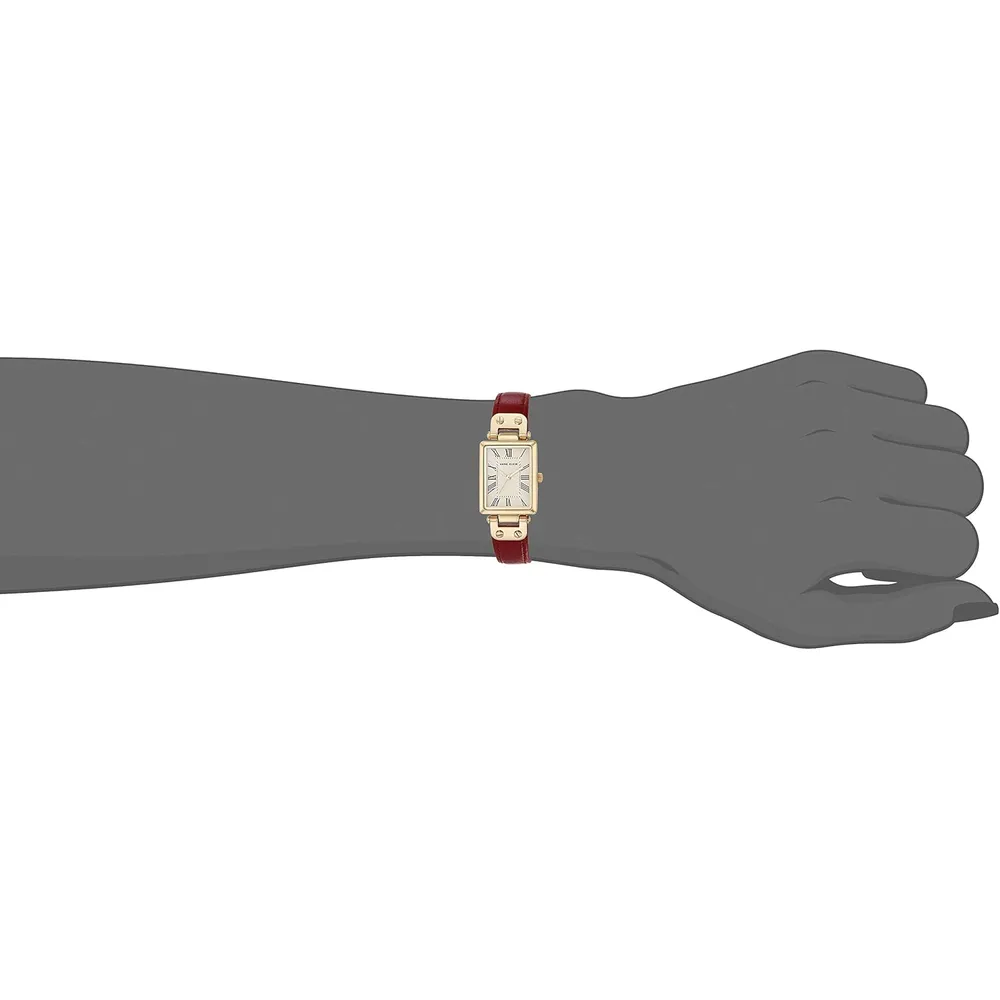 Anne Klein AK/3752 reloj femenino de piel | 35 mm - Oro rojo