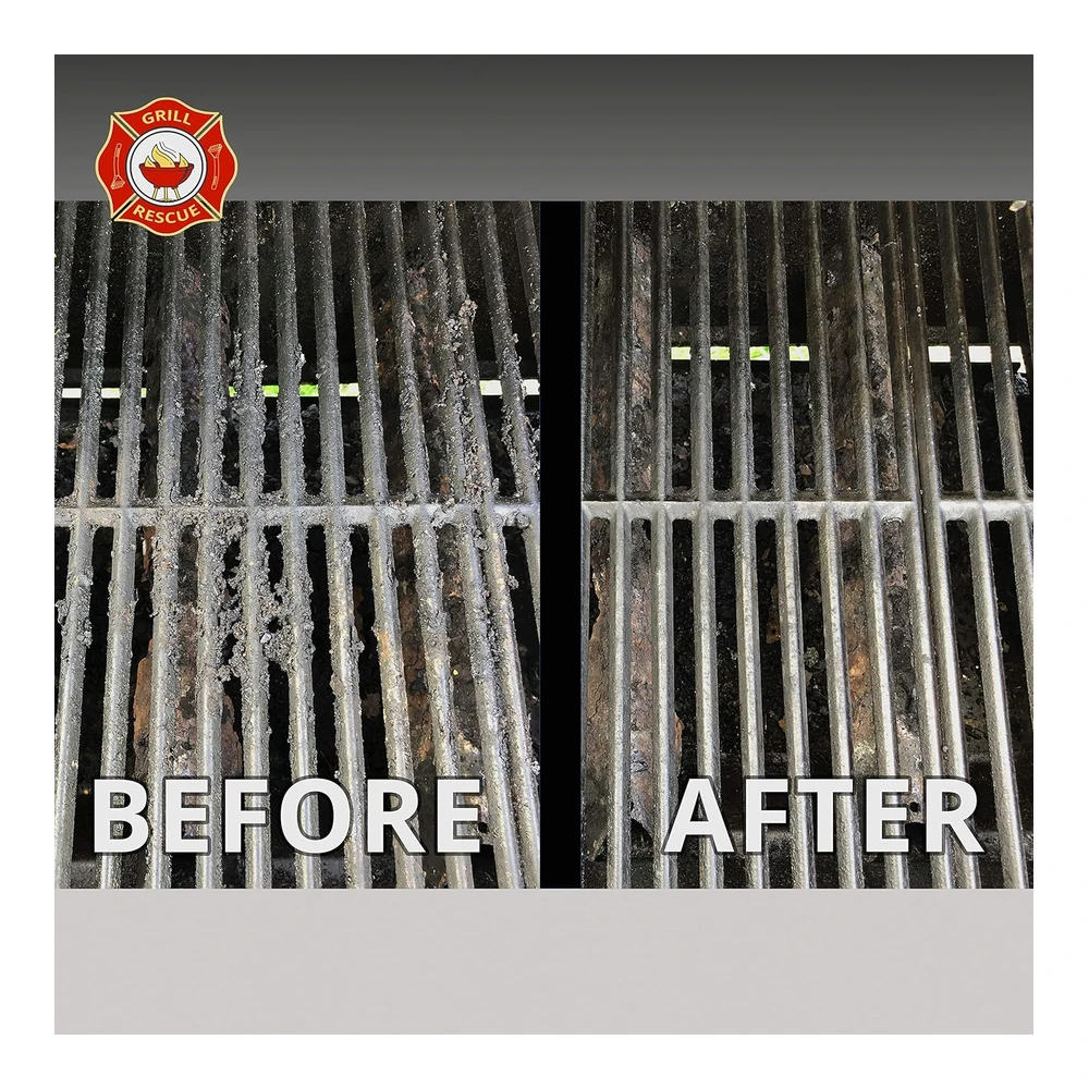 Grill Rescue - Cabezal Raspador de Limpieza Reemplazable para Parrilladas - Sin Cerdas. Herramientas Raspadoras Duraderas y Únicas para Rejillas de Hierro Fundido O Acero Inoxidable (Cepillo)