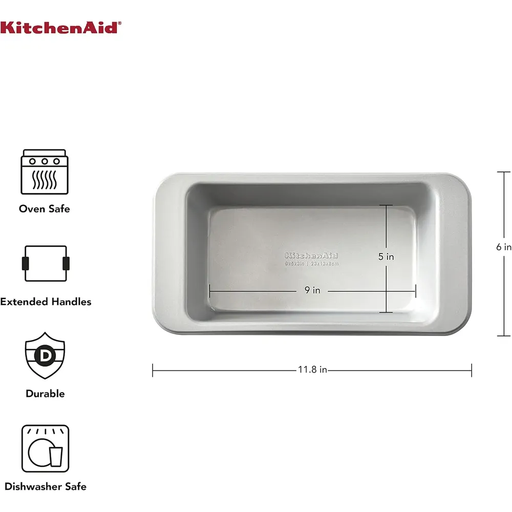 b08dp2fwbv_2_webp.webp KitchenAid molde para pan 23x13 cm, acero aluminizado antiadherente | Plateado