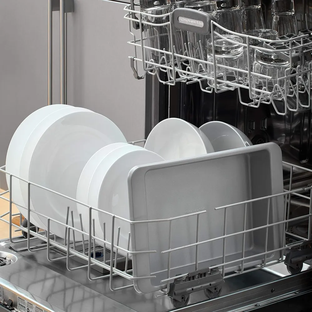 KitchenAid molde para pasteles 23x33 cm, acero aluminizado | Plateado