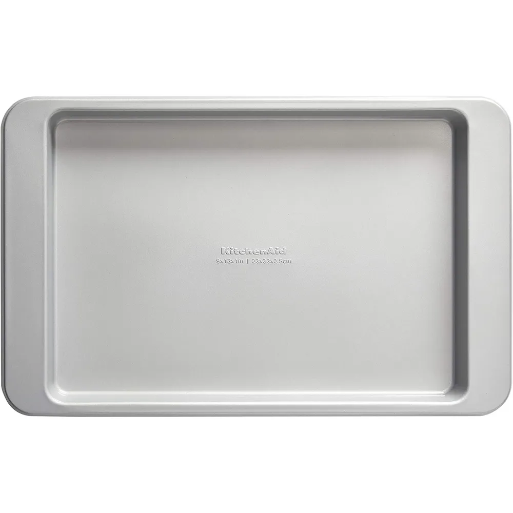 KitchenAid bandeja para hornear 9 x 13 in / 23 x 33 cm, acero | Plateado