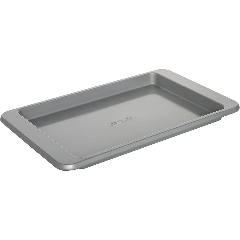 KitchenAid bandeja para hornear 9 x 13 in / 23 x 33 cm, acero | Plateado