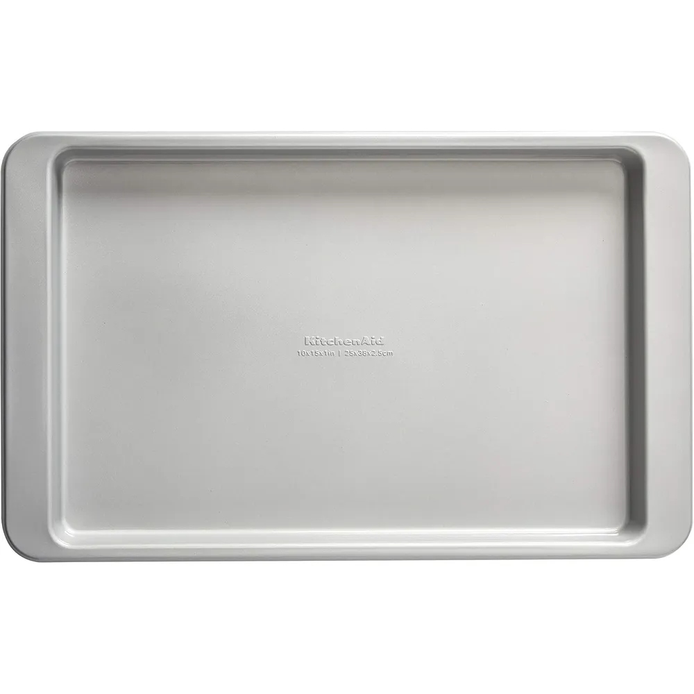 KitchenAid bandeja para hornear 10 x 15 in / 25 x 38 cm, acero | Plateado