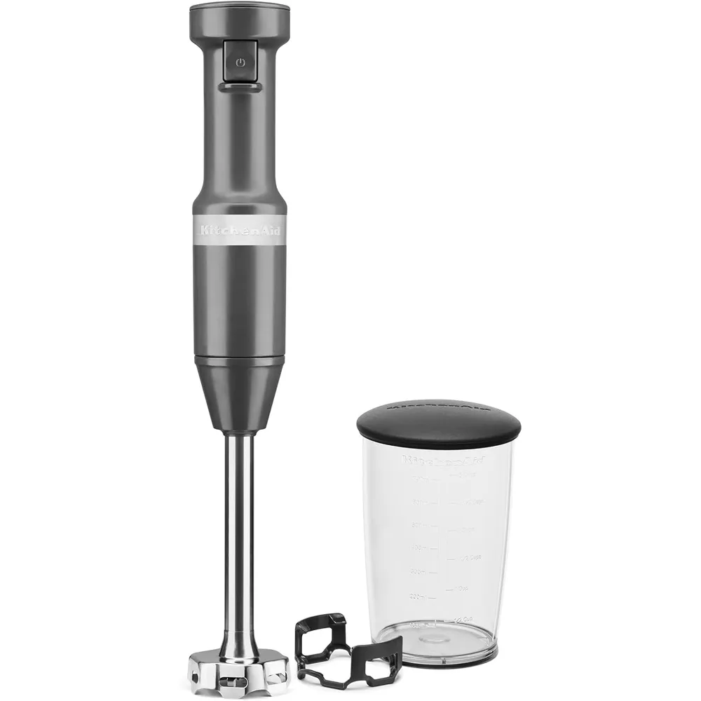 KITCHENAID KHBV53, BATIDORA DE MANO CON CABLE VELOCIDAD VARIABLE | GRIS CARBÓN