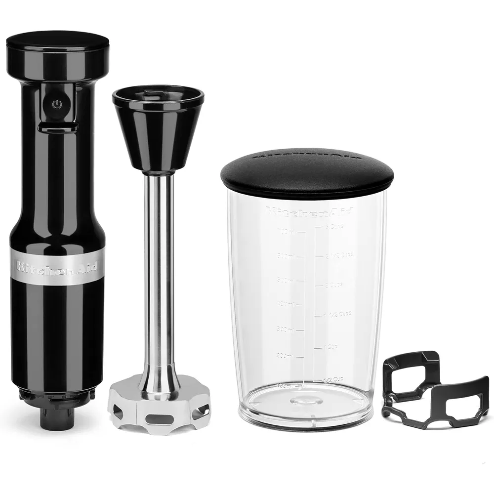 KITCHENAID KHBV53, BATIDORA DE MANO CON CABLE VELOCIDAD VARIABLE | NEGRO ÓNIX