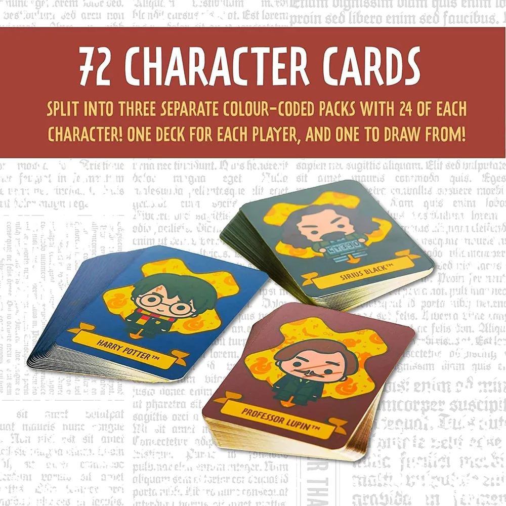 Paladone Harry Potter oficial versión inglés, juego de cartas “Who is It?”