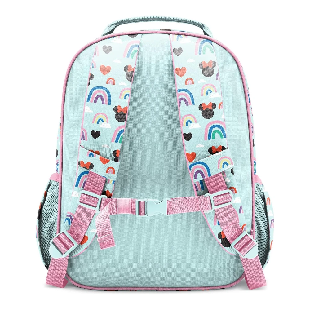 Simple Modern - Mochila con Diseño de Disney para Niñas y Niños Pequeños y Escolares - - Disney - Minnie Mouse Rainbow