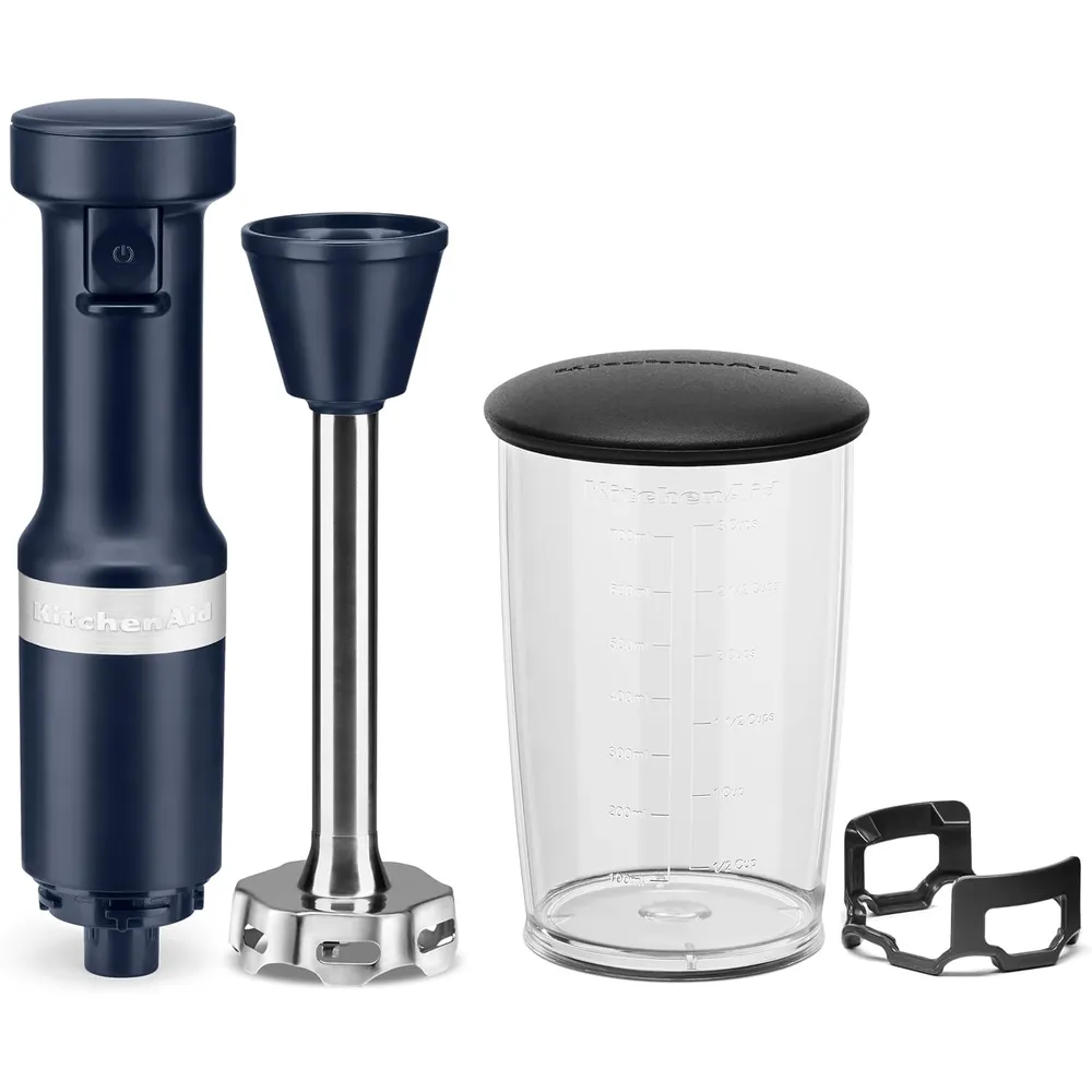 KITCHENAID KHBV53, BATIDORA DE MANO CON CABLE VELOCIDAD VARIABLE | AZUL TINTA