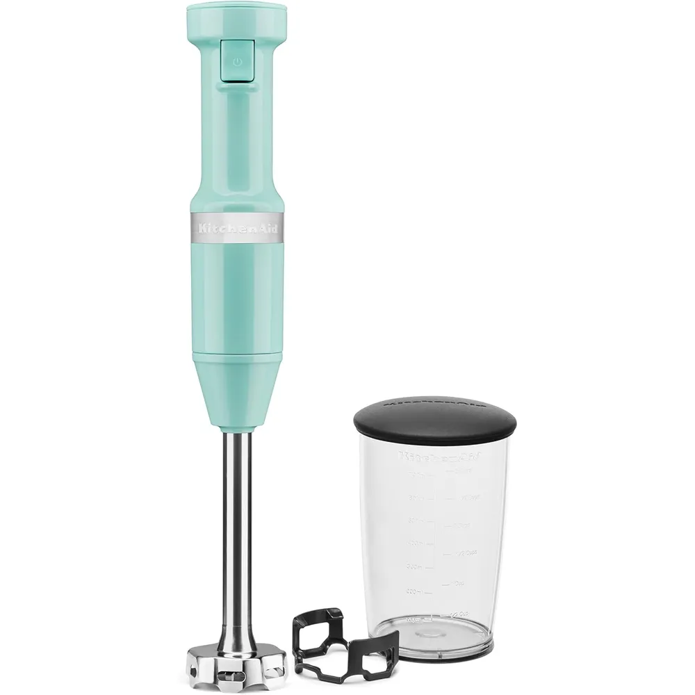 KITCHENAID KHBV53, BATIDORA DE MANO CON CABLE VELOCIDAD VARIABLE | AZUL HIELO