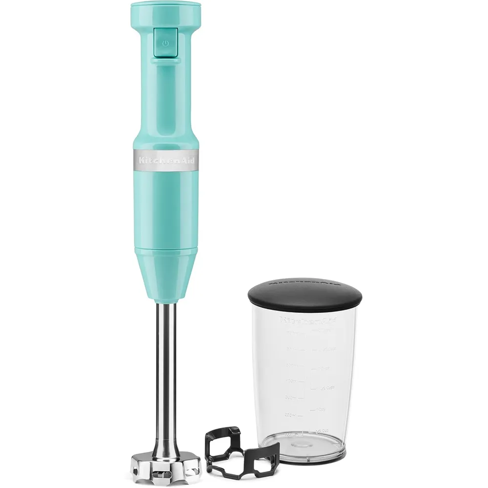 KITCHENAID KHBV53, BATIDORA DE MANO CON CABLE VELOCIDAD VARIABLE | AQUA SKY