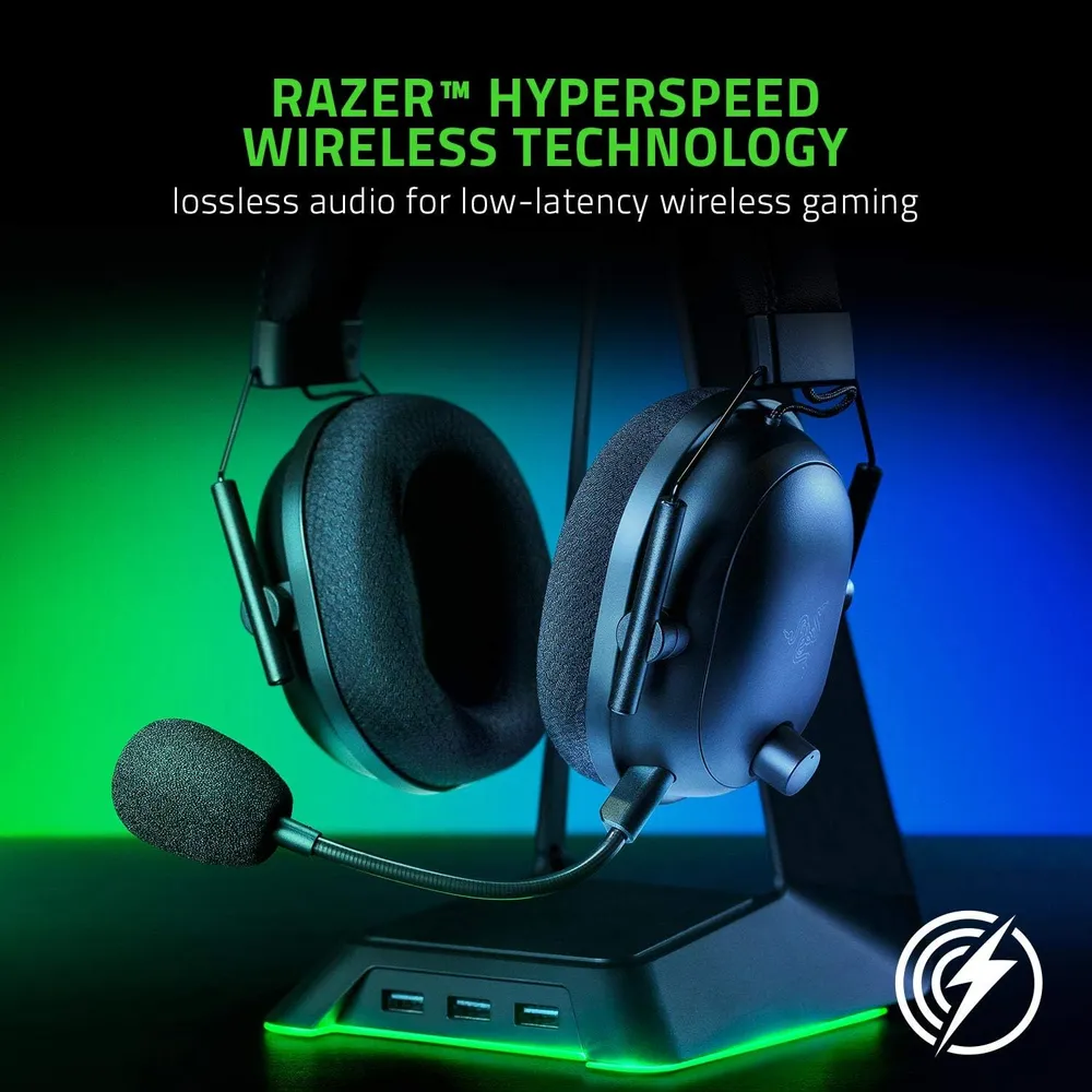 AUDÍFONOS INALÁMBRICOS BLACKSHARK V2 PRO GEN 1 RAZER | NEGRO