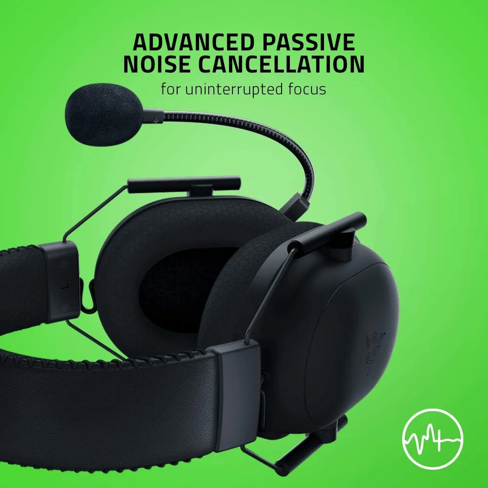 AUDÍFONOS INALÁMBRICOS BLACKSHARK V2 PRO GEN 1 RAZER | NEGRO