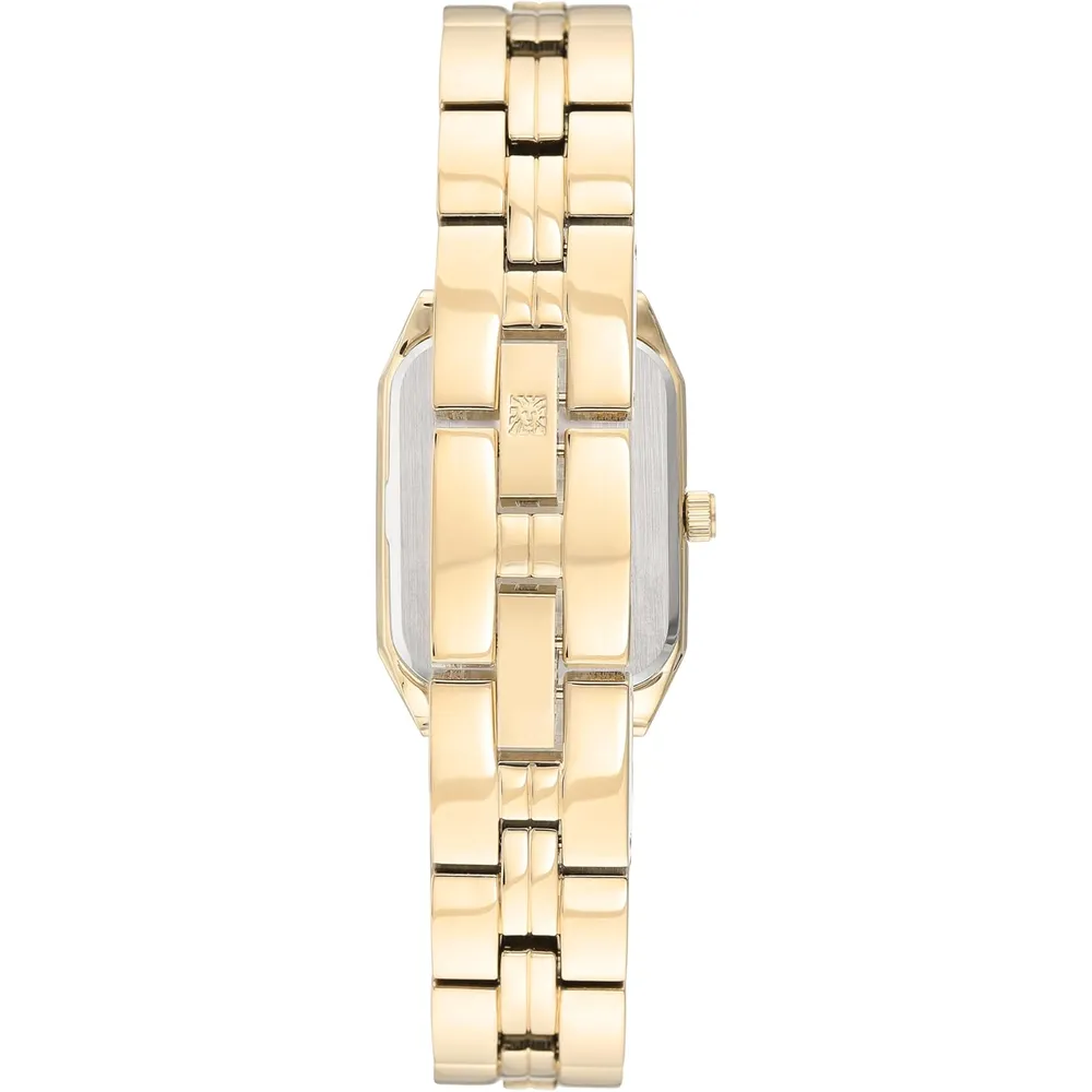 Anne Klein AK/3774BKGB reloj femenino con brazalete | 24 mm - Dorado/Negro