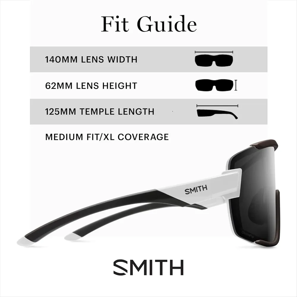 SMITH Wildcat Sunglasses con lente ChromaPop Shield, unisex