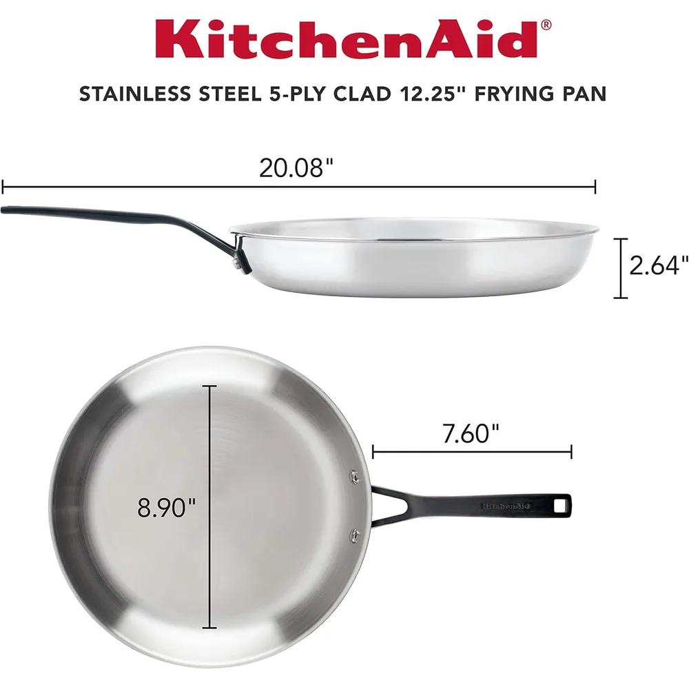 b08gcysbhq_1_webp.webp KitchenAid sartén 31 cm, acero inoxidable pulido con revestimiento 5 capas