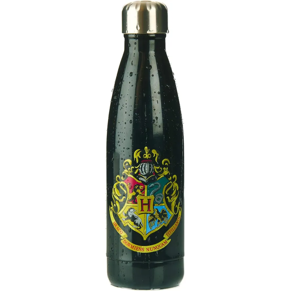 Paladone Harry Potter Hogwarts, botella de agua aluminio oficial
