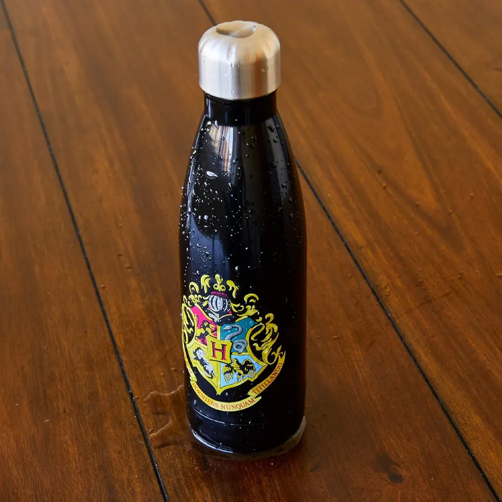 Paladone Harry Potter Hogwarts, botella de agua aluminio oficial