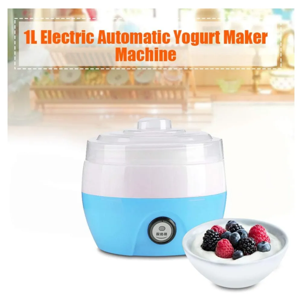 MÁQUINA AUTOMÁTICA PARA YOGURT 1L 220V AZUL