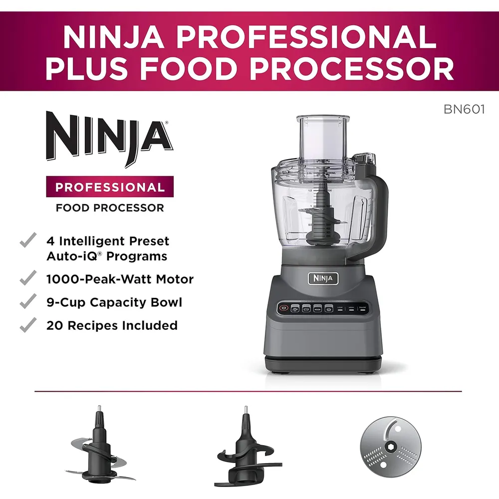 NINJA PROCESADOR BN601C PROFESSIONAL PLUS 72 OZ / 2.13 L | PLATEADO