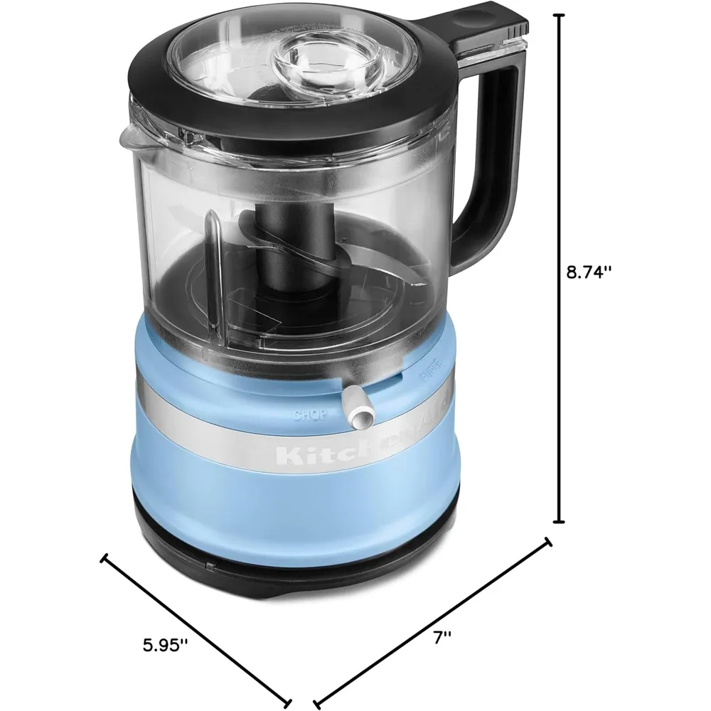 KITCHENAID KFC3516VB, PICADORA DE ALIMENTOS 3.5 QT / 3.3 L | TERCIOPELO AZUL