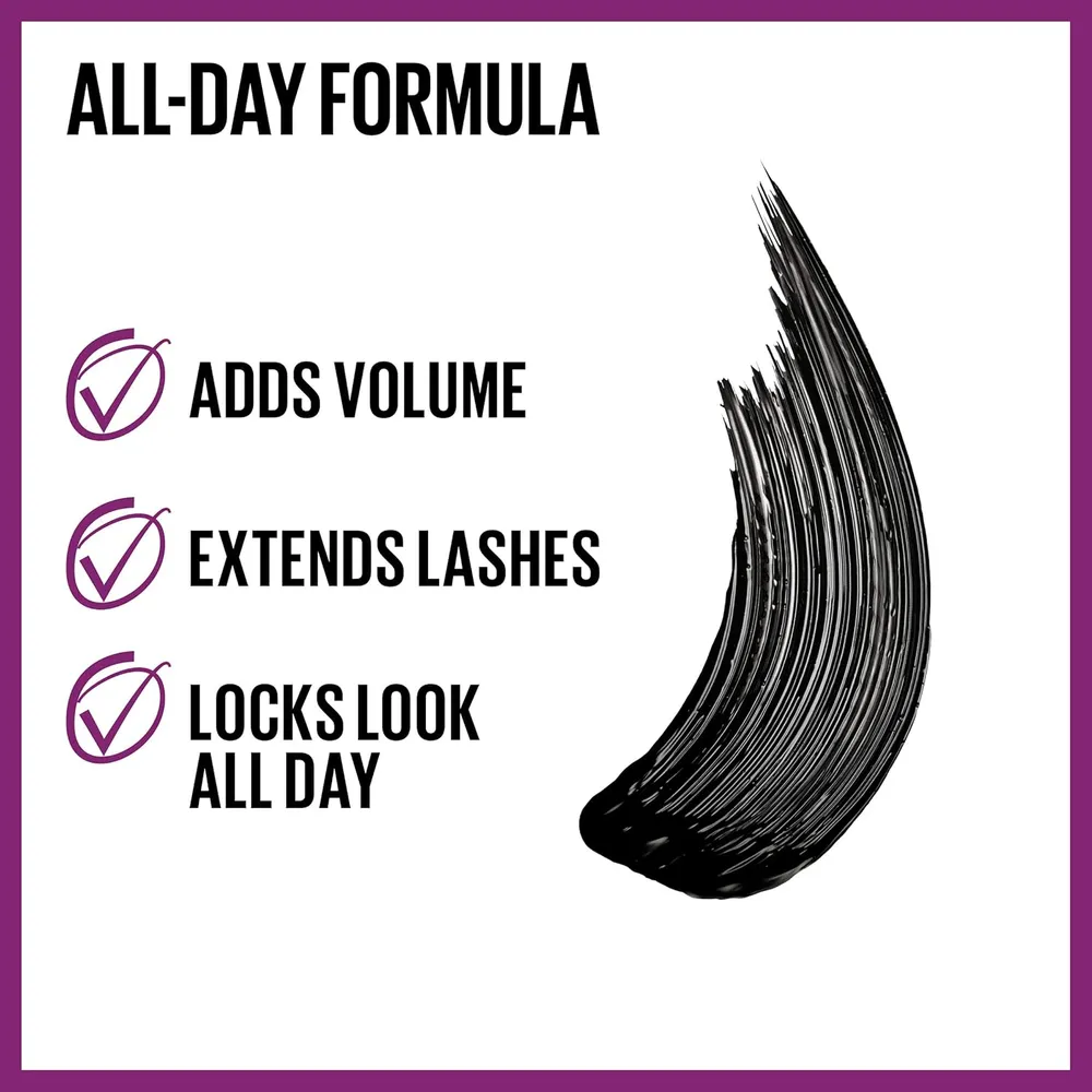 PACK 2 MÁSCARA DE PESTAÑAS THE FALSIES LASH LIFT MAYBELLINE | ULTRA BLACK