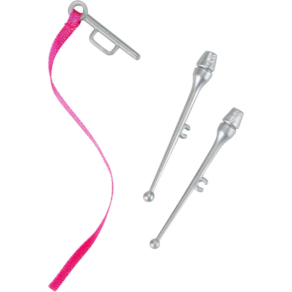 BARBIE MUÑECA GIMNASTA RÍTMICA CON ACCESORIOS RUBIA