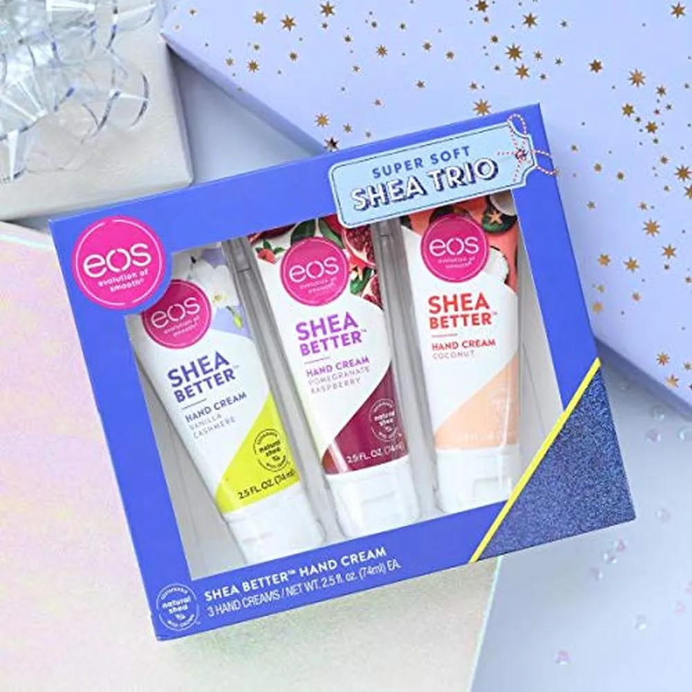 EOS Shea Better crema de manos pack 3 | 75 ml