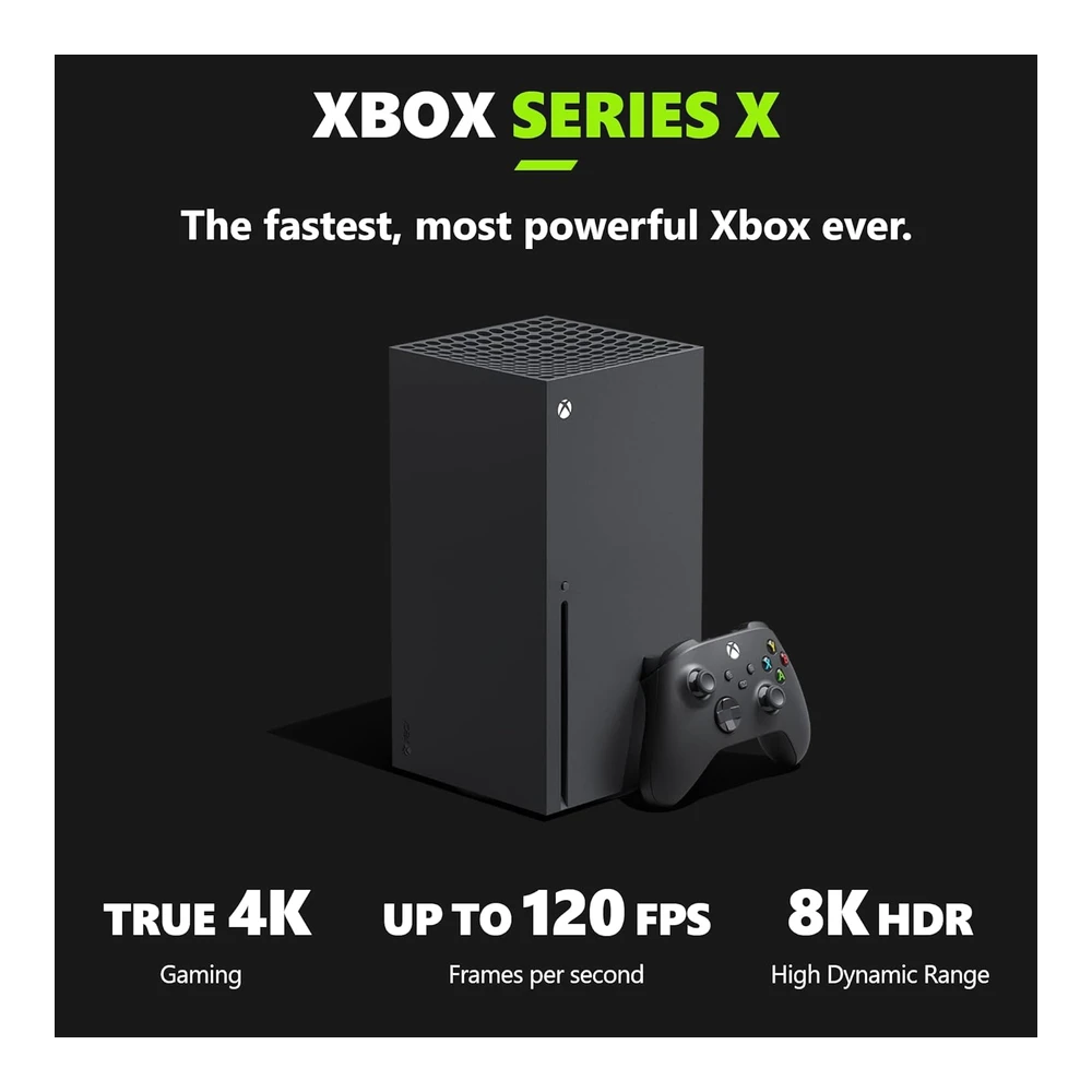 XBOX SERIES X CON CONTROLADOR, 1TB SSD