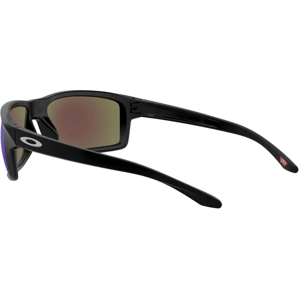 Oakley Gibson OO9449 Gafas de sol para hombre | Matte Black Silver Icon / Prizm Sapphire Iridium