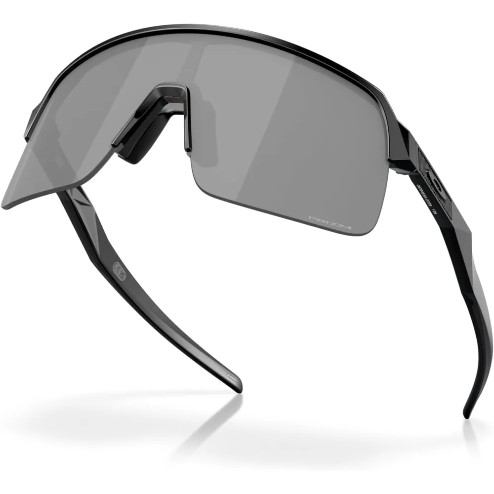 Oakley Sutro Lite OO9463A Low Bridge Fit Gafas de sol para hombre | Matte Black / Prizm Black