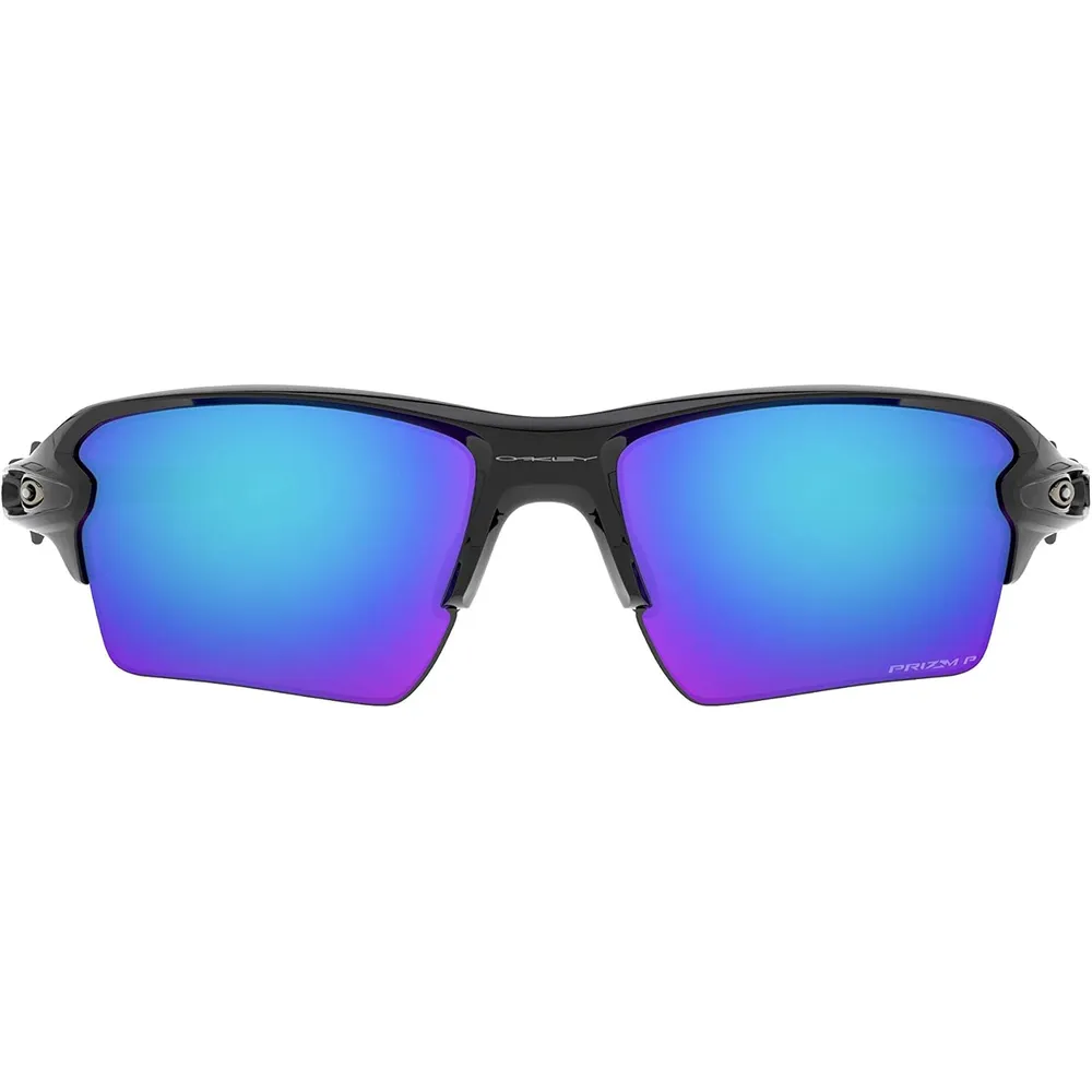 Oakley Flak 2.0 XL OO9188 Gafas de sol para hombre | Polished Black / Prizm Sapphire Iridium