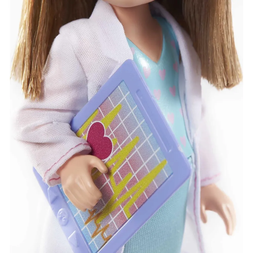 BARBIE CHELSEA SET DOCTORA CON ACCESORIOS MÉDICOS