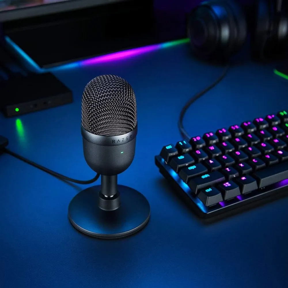 MICRÓFONO SEIREN MINI RAZER | CLASSIC BLACK