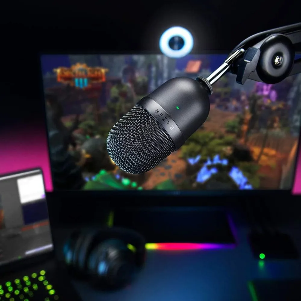 MICRÓFONO SEIREN MINI RAZER | CLASSIC BLACK