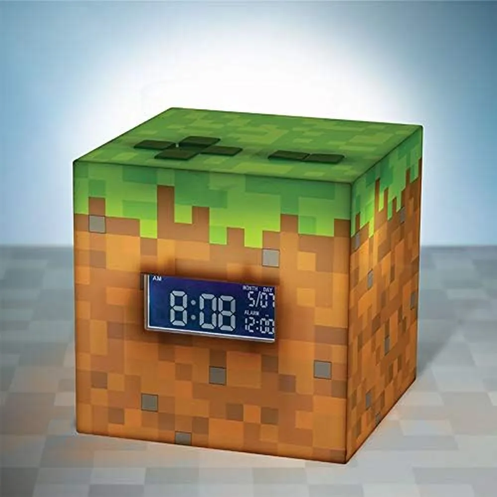 Paladone Minecraft, reloj despertador bloques y música oficial