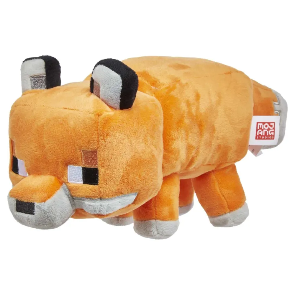 Minecraft peluche coleccionable para niños y fanáticos, zorro minecraft 8"