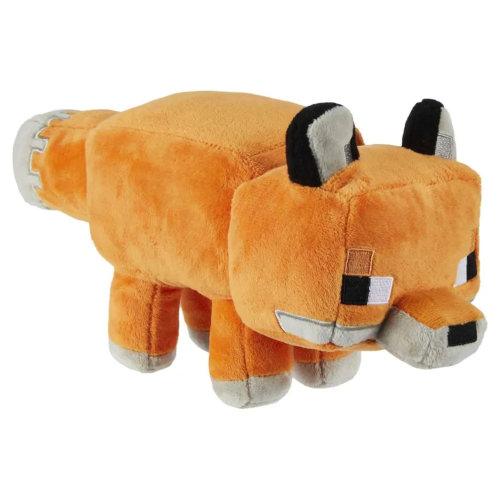 Minecraft peluche coleccionable para niños y fanáticos, zorro minecraft 8"