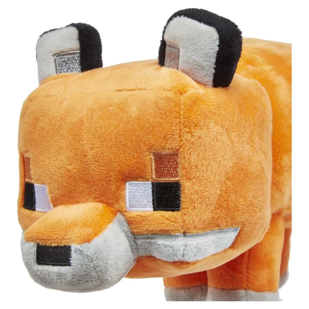 Minecraft peluche coleccionable para niños y fanáticos, zorro minecraft 8"