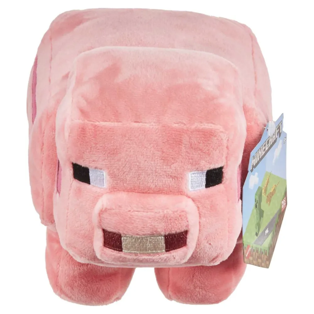 Minecraft peluche coleccionable para niños y fanáticos, cerdo minecraft 8"