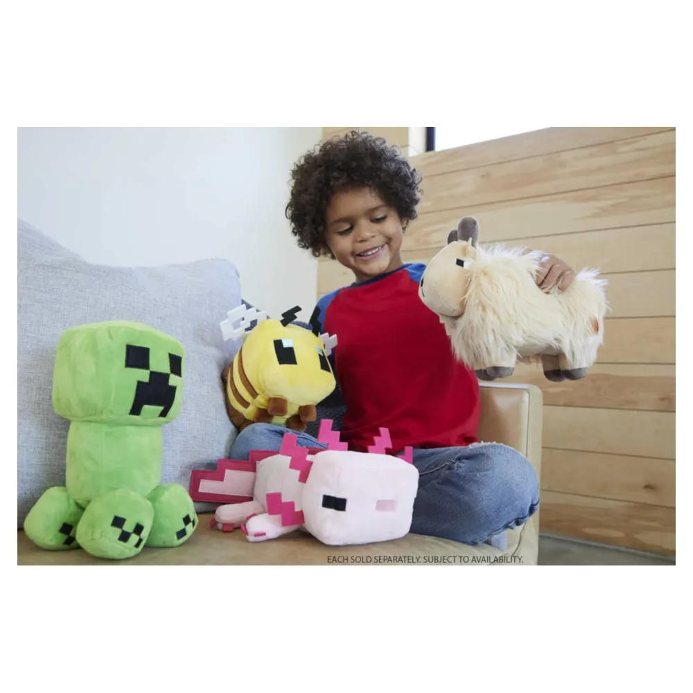 Minecraft peluche coleccionable para niños y fanáticos, abeja minecraft 8"