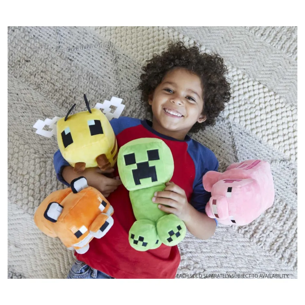 Minecraft peluche coleccionable para niños y fanáticos, creeper minecraft 8"