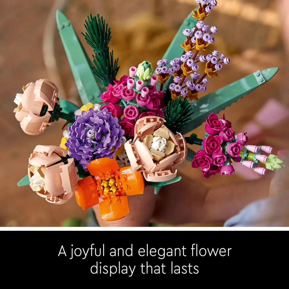 LEGO BOTANICALS RAMO DE FLORES ARTIFICIALES