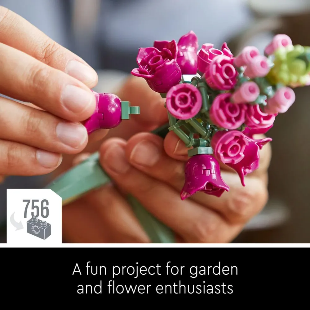 LEGO BOTANICALS RAMO DE FLORES ARTIFICIALES