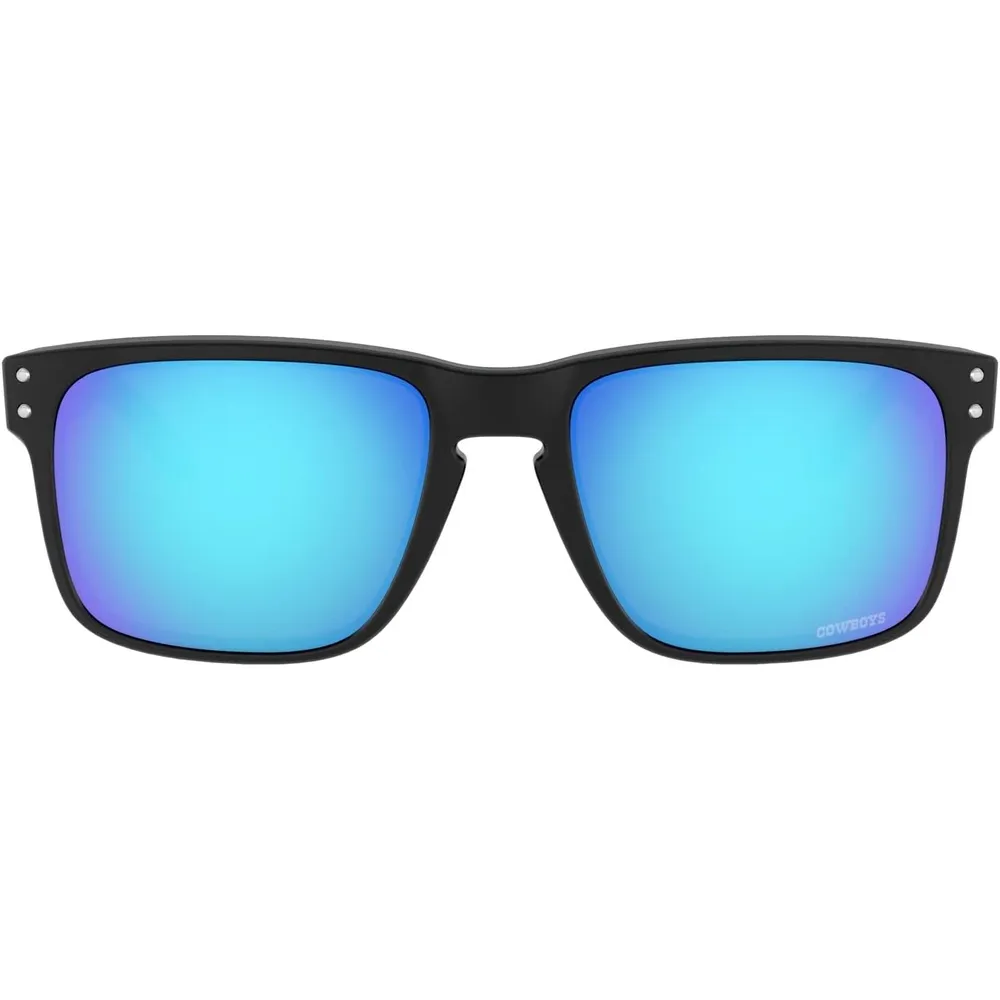 Oakley Holbrook OO9102 NFL Collection Gafas de sol para hombre | Lens Etch / Prizm Sapphire