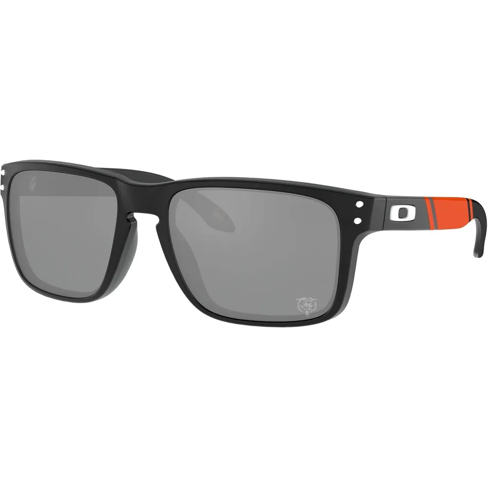 Oakley Holbrook OO9102 NFL Collection Gafas de sol para hombre | Matte Black / Red / Prizm Black Chicago Bears