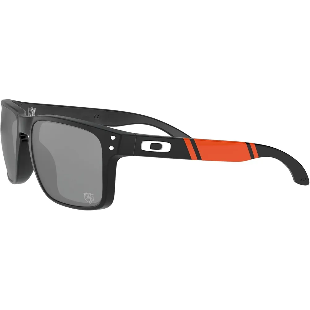 Oakley Holbrook OO9102 NFL Collection Gafas de sol para hombre | Matte Black / Red / Prizm Black Chicago Bears
