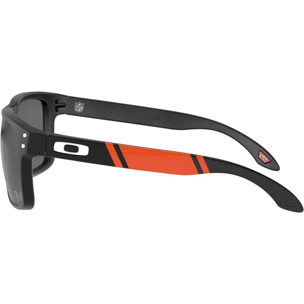 Oakley Holbrook OO9102 NFL Collection Gafas de sol para hombre | Matte Black / Red / Prizm Black Chicago Bears
