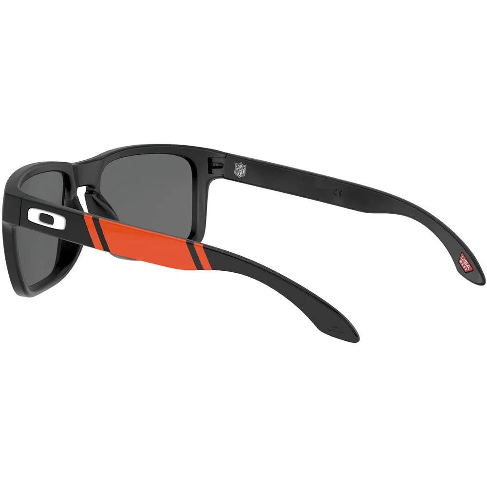 Oakley Holbrook OO9102 NFL Collection Gafas de sol para hombre | Matte Black / Red / Prizm Black Chicago Bears