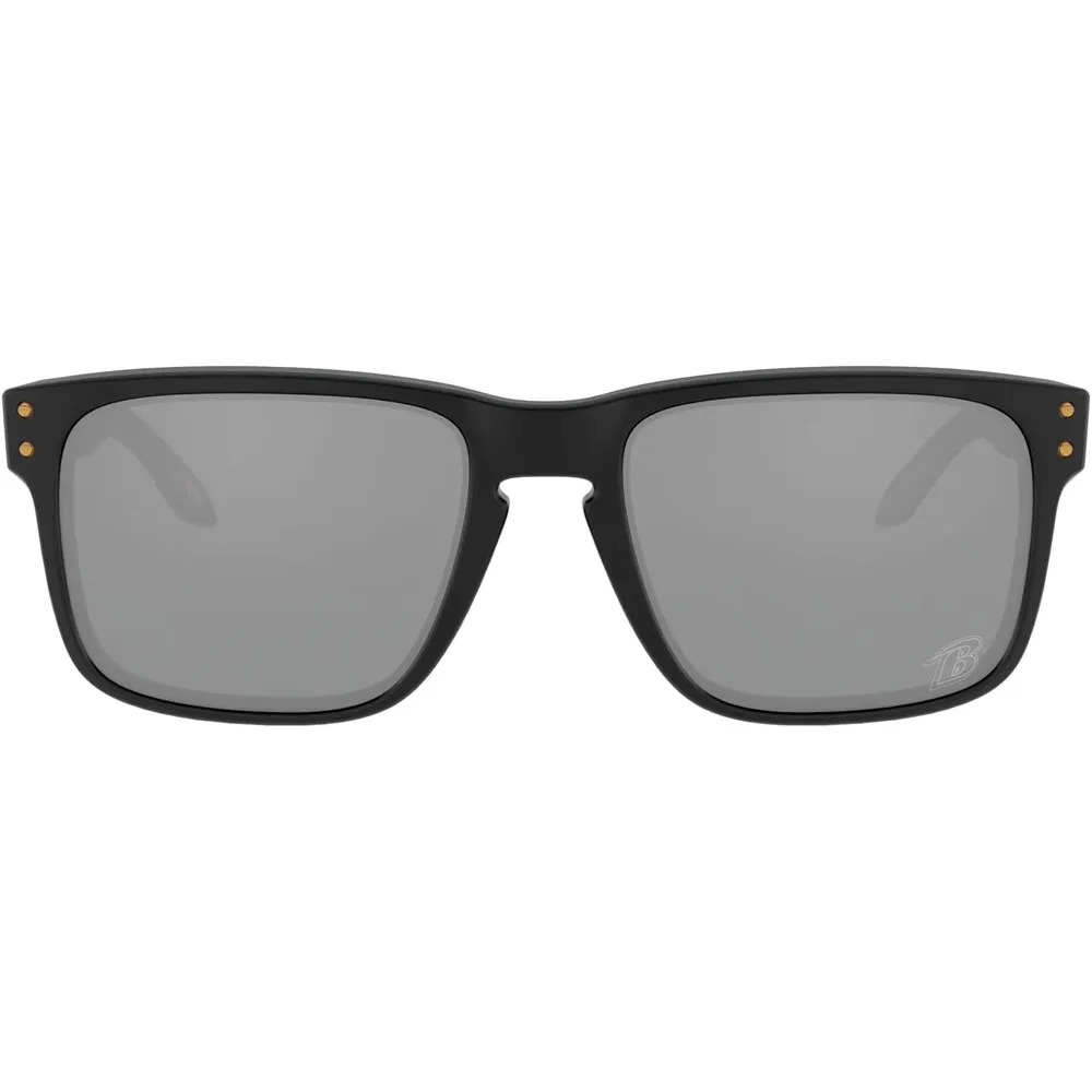 Oakley Holbrook OO9102 NFL Collection Gafas de sol para hombre | Matte Black / Yellow / Prizm Black Baltimore Ravens