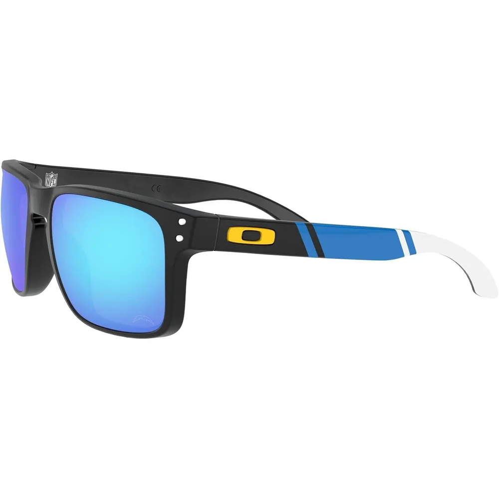 Oakley Holbrook OO9102 NFL Collection Gafas de sol para hombre | Matte Black / Prizm Sapphire II